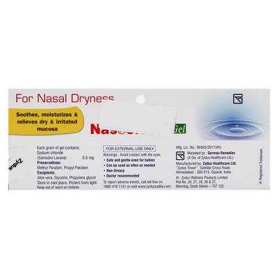 Nasoclear Aloe Gel 15gm - Nasal Congestion-Nas