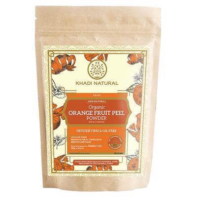 KHADI NATURAL ORANGE FRUIT PEEL ORGANIC POWDER 100 gm - Face Packs