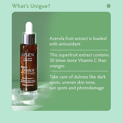 LISEN Supercharge ++ Muti-Solution Ampoule Fomulated with Natural Vitamin C 30 ml - Face Serum