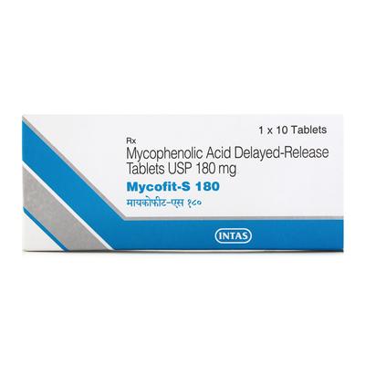 Mycofit S 180mg Tablet 10'S - Auto Immune Disease-Imm