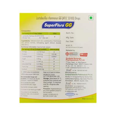SUPERFLORA GG Drops 8ml - Diarrhoea-Ant