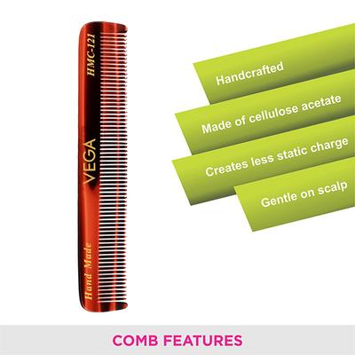 Vega Pocket Comb (HMC - 121) 1's - Hair Combs