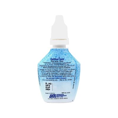 NASOMIST X Nasal Drops 10ml - Nasal Congestion-Nas