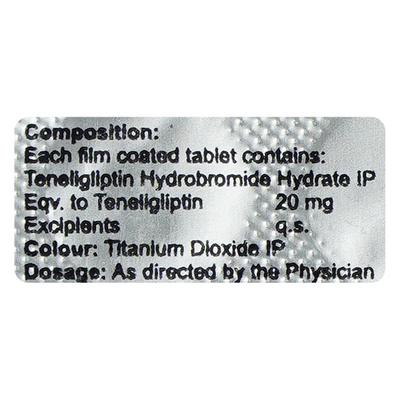 ENDOGLIPT 20mg Tablet 10's - Diabetes-Ant