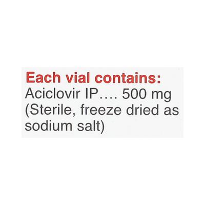 ACIVIR 500 Infusion 1's - Viral infections-Ant