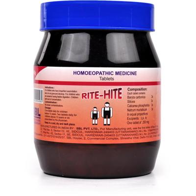 SBL Rite Hite Tablet 450 gm - Speciality Medicine