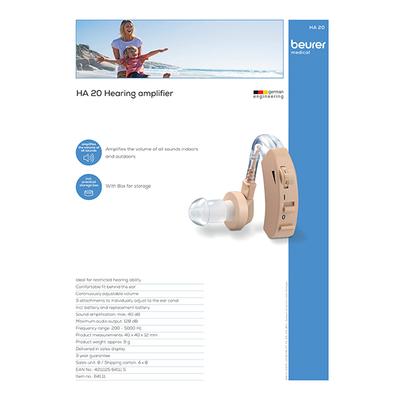 Beurer Hearing Amplifier (HA 20) - Hearing Amplifier