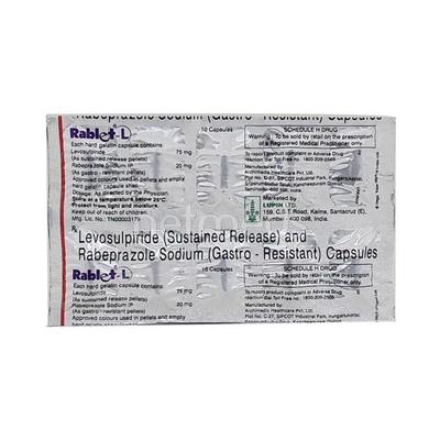 Rablet L Capsule 10'S - Ulcerative Colitis/Bowel Inflammatory Disease-Ant