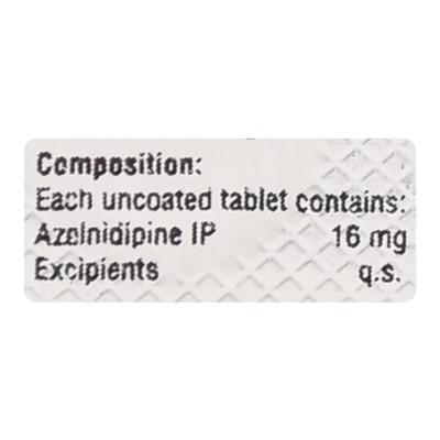 AZELDIP 16 Tablet 10's - Hypertension-Cal
