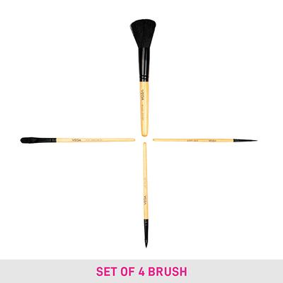 Vega Set Of 4 Brushes (EVS - 04) 35 gm - Face Brush
