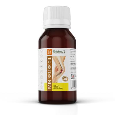 Krishna's Herbal & Ayurveda Pain Relief Oil 50 ml - Pain Relief (Ayush)