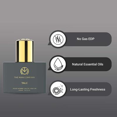 The Man Company Talc EDP for Men 30 ml - Men Perfumes (Edt/Edp)