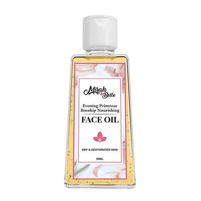 Mirah Belle - Evening Primrose-Rosehip Nourishing Face Oil - Organic, Vegan, Cruelty Free 50 ml - Face Oils