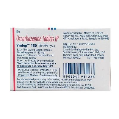 Vinlep 150mg Tablet 10'S - Epilepsy/Convulsion-Ant