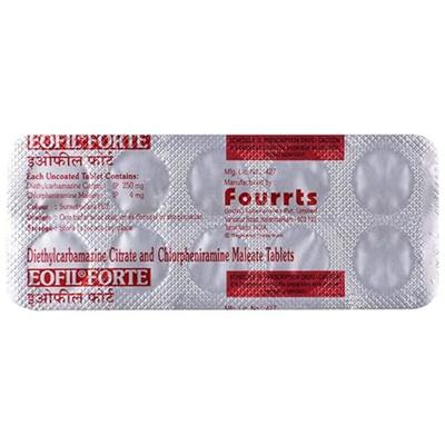 Eofil Forte Tablet 10'S - Parasitic Worms-Ant