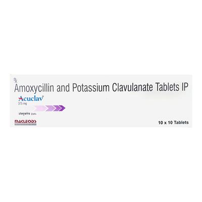 Acuclav 375mg Tablet 10'S - Bacterial Infections-Pen