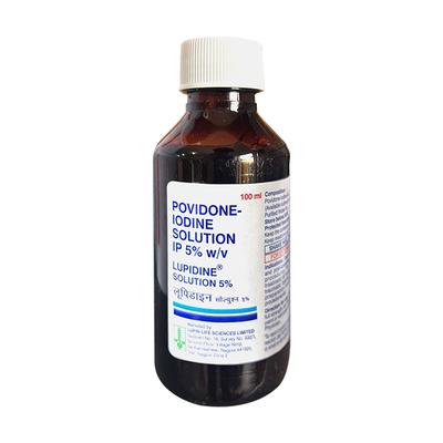 Lupidine 5% Solution 100ml - Skin Infections-Ski