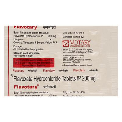 FLAVOTARY 200 Tablet 15's - Bladder And Prostate Disorders-Dru