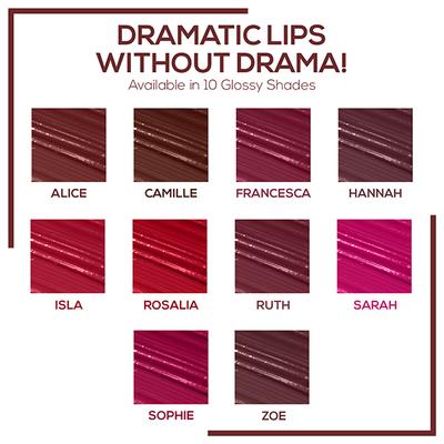 Renee Gloss Stay Transfer Proof Glossy Liquid Lip Color - Alice 3.5 ml - Liquid Lipsticks