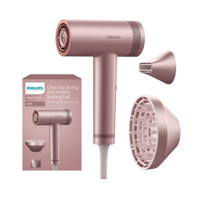 Philips Hydrating Hair Dryer Retain 100% Hair Strength, 2 magnetic attachment BHD837/10 1's - Hair Dryers
