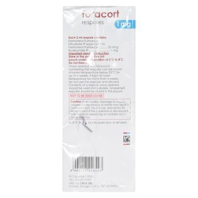 Foracort 1mg Respule 5X2ml - Asthma/COPD-Ast