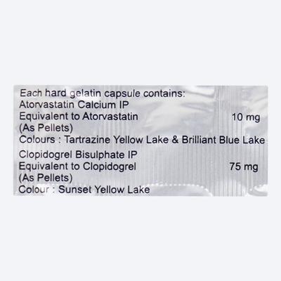 Atormac CV 10mg Capsule 10'S - High Cholesterol-Dys