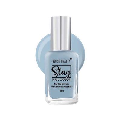 Swiss Beauty Slay Nail Color, Shade - Sea Bed 13 ml - Nail Polish