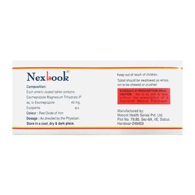 NEXBOOK Tablet 10's - Ulcer/Reflux/Flatulence-Aaa
