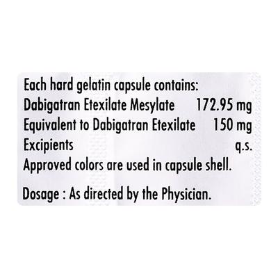 Dablexa 150mg Capsule 10'S - Blood Clot-Ant