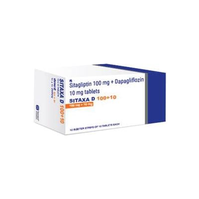 SITAXA D 10+100 Tablet 10's - Diabetes-Ant