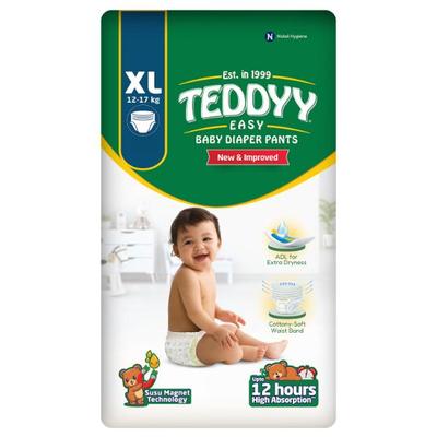Teddyy Easy Baby Diaper Pant (XL) 54's - Diapers & Wipes