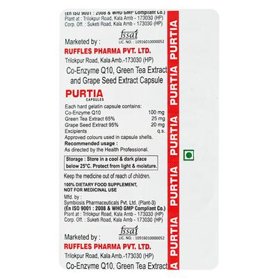 Purtia Capsule 10's - Supplements-Vam