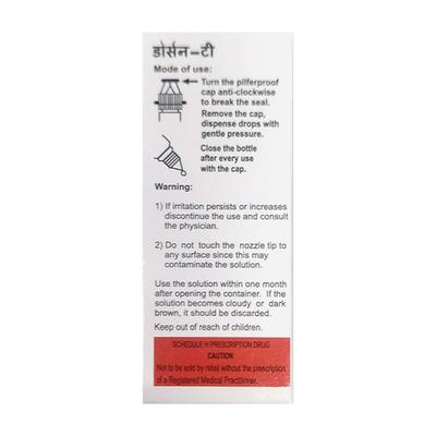 DORSUN T BAK FREE Eye Drops 5ml - Glaucoma-Ant