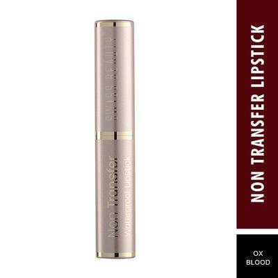 Swiss Beauty Non Trasfer Water Proof Lipstick - (Oxblood) 3 gm - Lipsticks