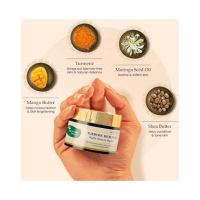 Mother Sparsh Turmeric Healing Night Beauty Balm For Dark Spots 40 gm - Night Cream