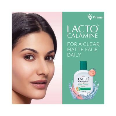 Lacto Calamine Daily Face Care Lotion Oil Balance with Aloevera for Combination to Normal Skin - 120Ml - Face Moisturizers