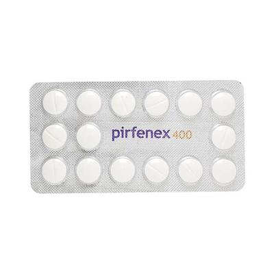 PIRFENEX 400mg Tablet 15's - Idiopathic Pulmonary Fibrosis