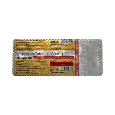 TOFSIFORD 100 Tablet 10's - Anxiety-Anx