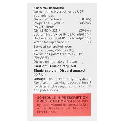 Gemita 200mg Injection 1's - Cancer Oncology-Cyt