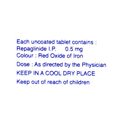 EUREPA 0.5mg Tablet 15's - Diabetes-Ant