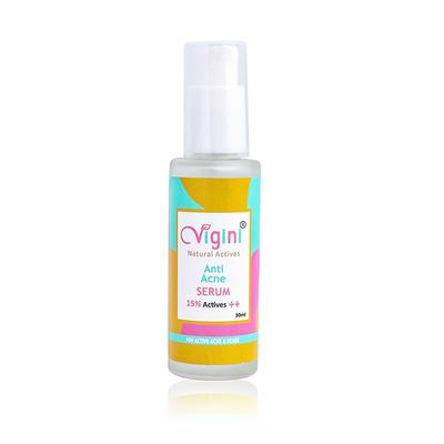 Vigini Natural Actives Anti Acne Serum 30 ml - Face Serum