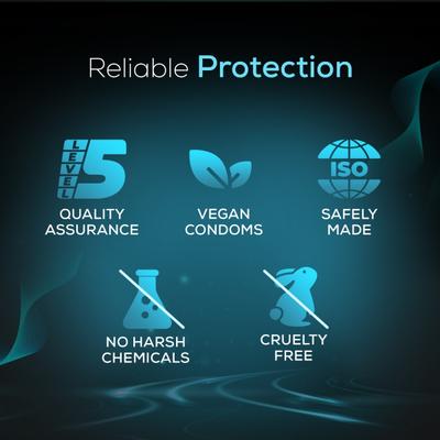 Manforce King Thin Condoms 3's - Plain/Flavoured Condoms