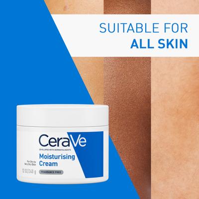 CeraVe Moisturising Cream For Dry To Very Dry Skin 340 gm - Lotions & Creams