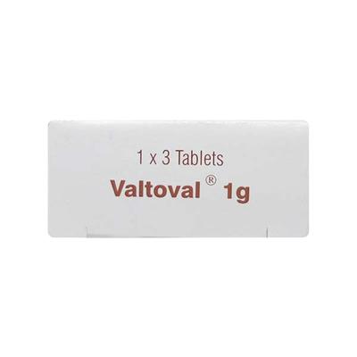 Valtoval 1gm Tablet 3'S - Viral infections-Ant