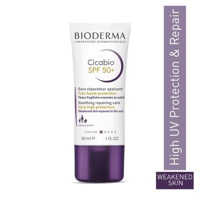 Bioderma Cicabio SPF 50+ Repairing Cream 30 ml - Face Sunscreen