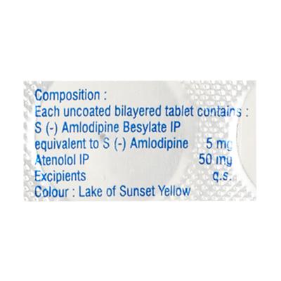 Eslo AT 5mg Tablet 10'S - Hypertension-Cal