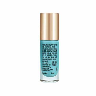 Lakme 9To5 P+G Nail Sea Blue 6 ml - Nail Polish
