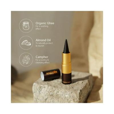 SoulTree 011 - Pure Black Kajal 3 gm - Kajal & Kohls