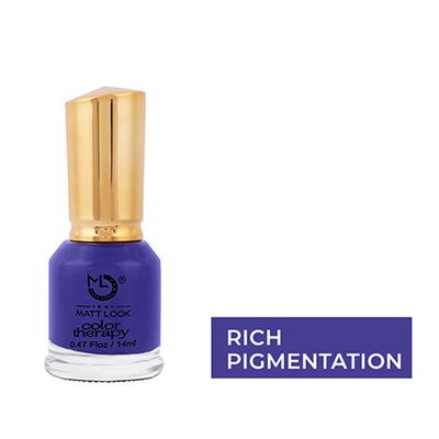 Matt Look Nails Makeup Colour Therapy Nail Polish, Shade No - 27 14 ml - Nail Polish