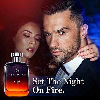 Ustraa Cologne for Men - Ammunition 100 ml - Men Deodorants/Roll-Ons